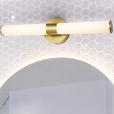Brooks 20.13"  Industrial Mid-Century Iron Integrated LED Vanity Light - JONATHAN Y