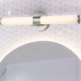 Brooks 20.13"  Industrial Mid-Century Iron Integrated LED Vanity Light - JONATHAN Y