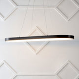 Nolan  Modern Contemporary Iron Integrated LED Pendant - JONATHAN Y