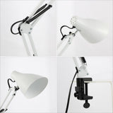 Odile 28.5" Classic Industrial Adjustable Articulated Clamp-On LED Task Lamp - JONATHAN Y