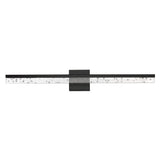 Mario Modern Contemporary 360-Degree Rotatable Iron/Seeded Acrylic Integrated LED Vanity Light