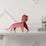 Rover 10" Modern Industrial Iron Canine LED Kids' Lamp