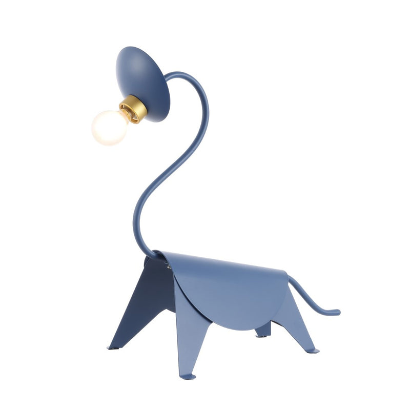 Bradley 16" Modern Industrial Iron Brachiosaurus LED Kids' Lamp