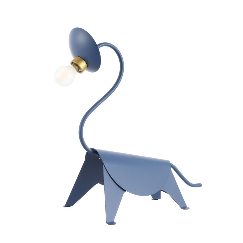 Bradley 16" Modern Industrial Iron Brachiosaurus LED Kids' Lamp
