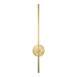 Anton 27.25" Modern Minimalist Iron Adjustable Bar Integrated LED Plug-In Sconce - JONATHAN Y