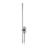 Anton 27.25" Modern Minimalist Iron Adjustable Bar Integrated LED Plug-In Sconce