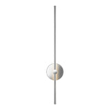 Anton 27.25" Modern Minimalist Iron Adjustable Bar Integrated LED Plug-In Sconce