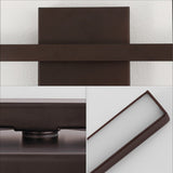 Vara 28" Modern Minimalist Indoor/Outdoor Metal 350-Degree Rotatable Dimmable Integrated LED Wall Sconce - JONATHAN Y