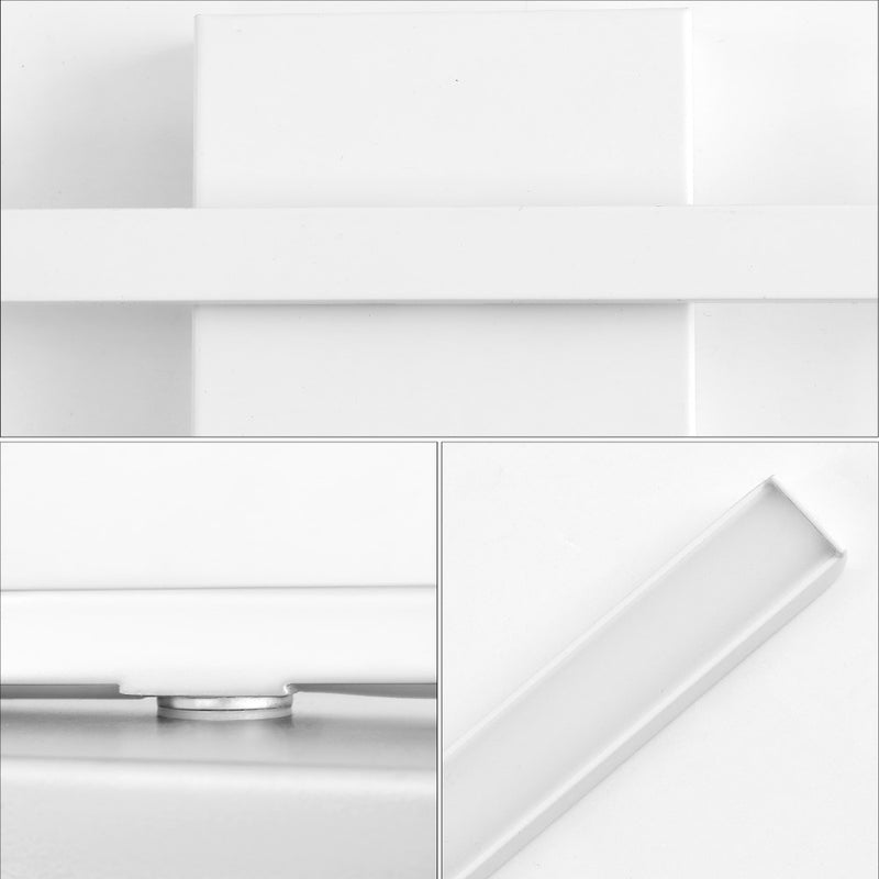 Vara 28" Modern Minimalist Indoor/Outdoor Metal 350-Degree Rotatable Dimmable Integrated LED Wall Sconce - JONATHAN Y