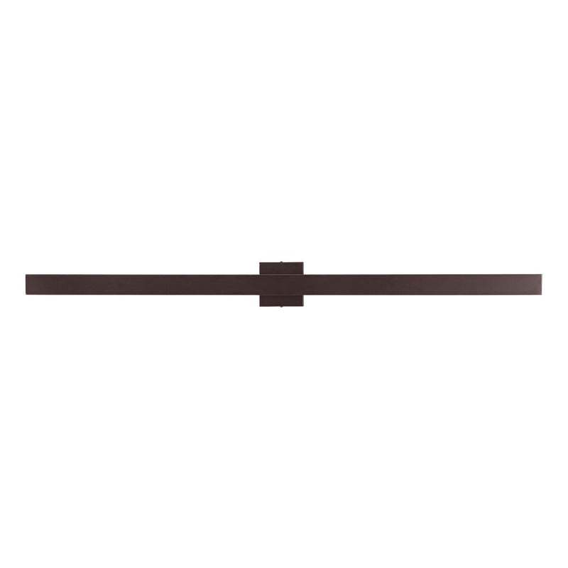 Vara 49.5" Modern Minimalist Indoor/Outdoor Metal 350-Degree Rotate Dimmable Integrated Linear LED Wall Sconce - JONATHAN Y