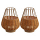 Light Brown/Brown (Set of 2)