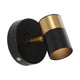 Black/Brass Gold