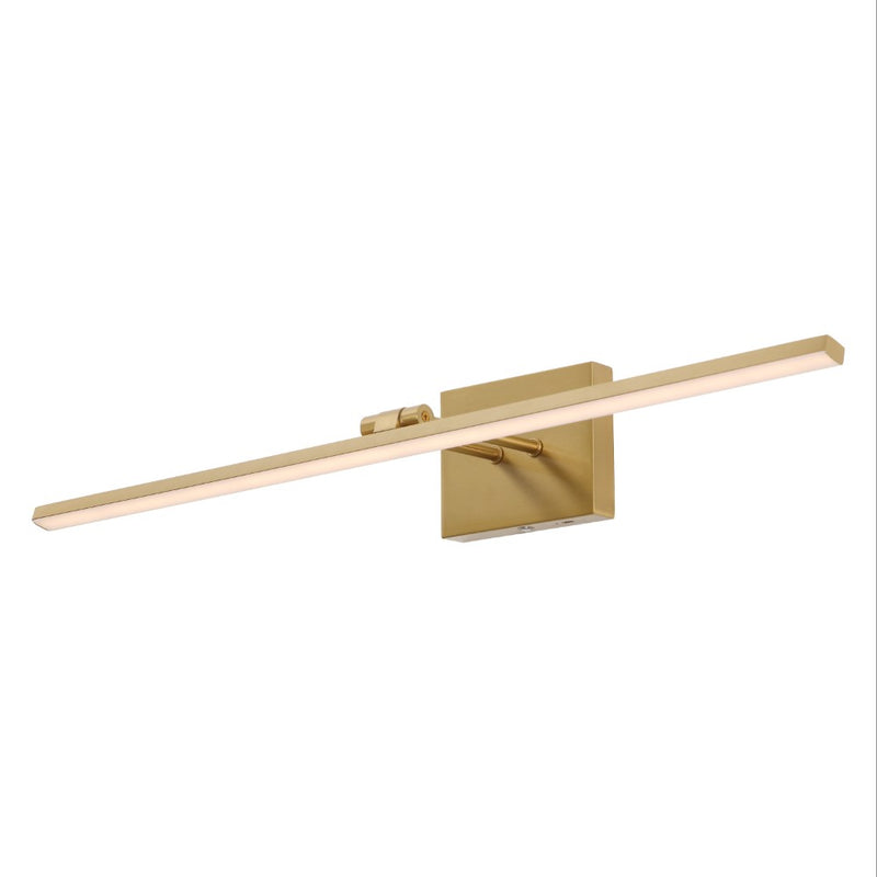 Santino 28" Modern Minimalist Swivel Integrated Dimmable LED Rechargeable Picture Light with Touch Sensor - JONATHAN Y