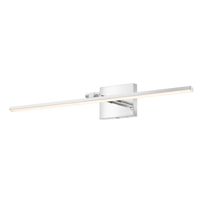 Santino 28" Modern Minimalist Swivel Integrated Dimmable LED Rechargeable Picture Light with Touch Sensor