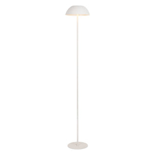 Laurel 59" Contemporary Minimalist Mushroom Metal Adjustable Height Rechargeable Cordless Integrated Portable Touch Sensor Dimmable LED Indoor/Outdoor Floor Lamp