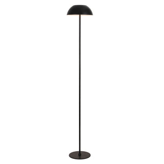 Laurel 59" Contemporary Minimalist Mushroom Metal Adjustable Height Rechargeable Cordless Integrated Portable Touch Sensor Dimmable LED Indoor/Outdoor Floor Lamp