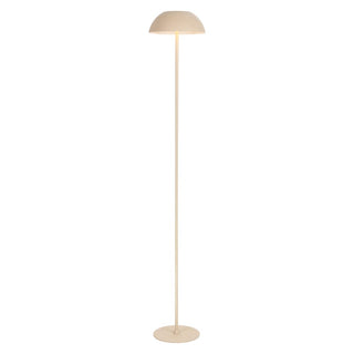Laurel 59" Contemporary Minimalist Mushroom Metal Adjustable Height Rechargeable Cordless Integrated Portable Touch Sensor Dimmable LED Indoor/Outdoor Floor Lamp