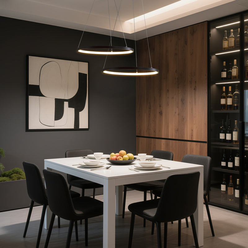 Brice  Modern Contemporary Iron Integrated LED Pendant