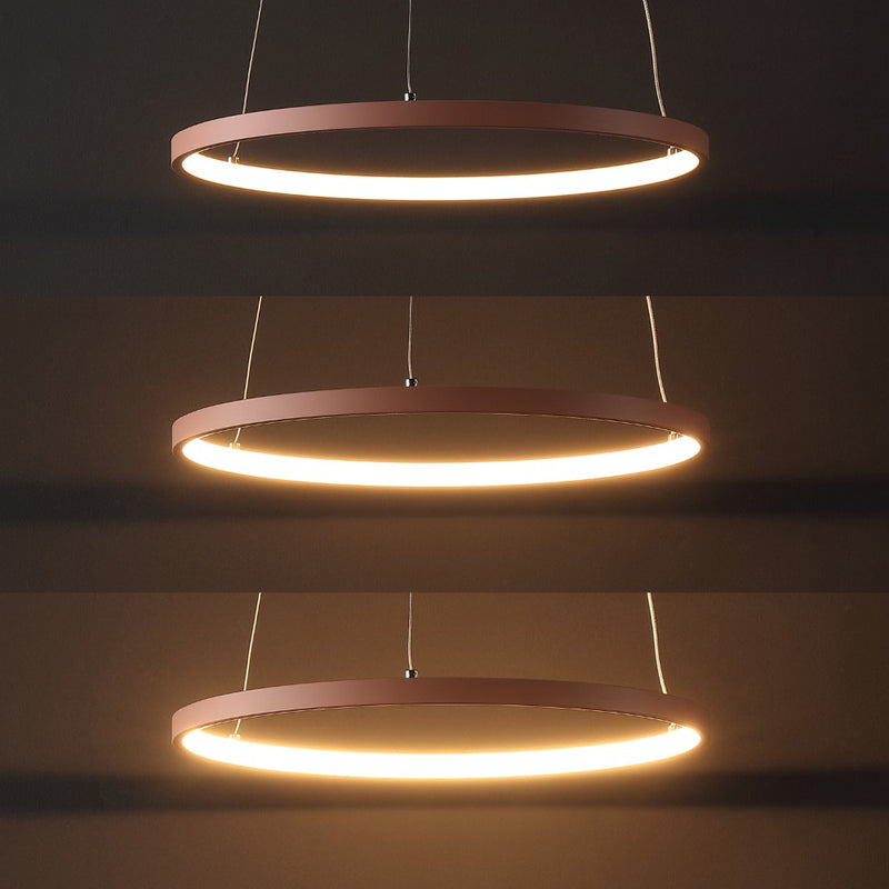 Brice  Modern Contemporary Iron Integrated LED Pendant