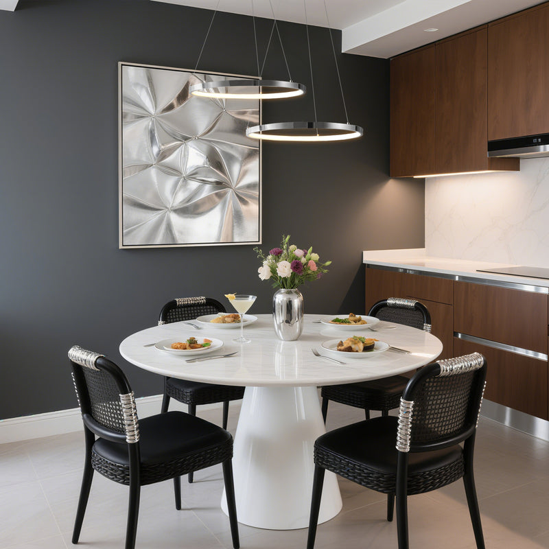 Brice  Modern Contemporary Iron Integrated LED Pendant