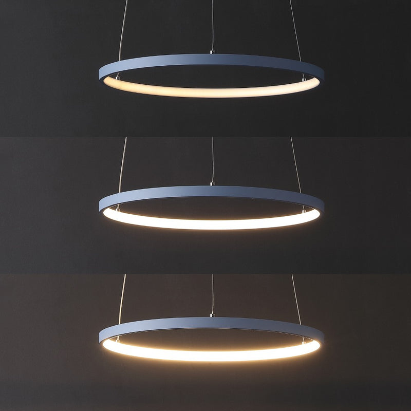 Brice  Modern Contemporary Iron Integrated LED Pendant
