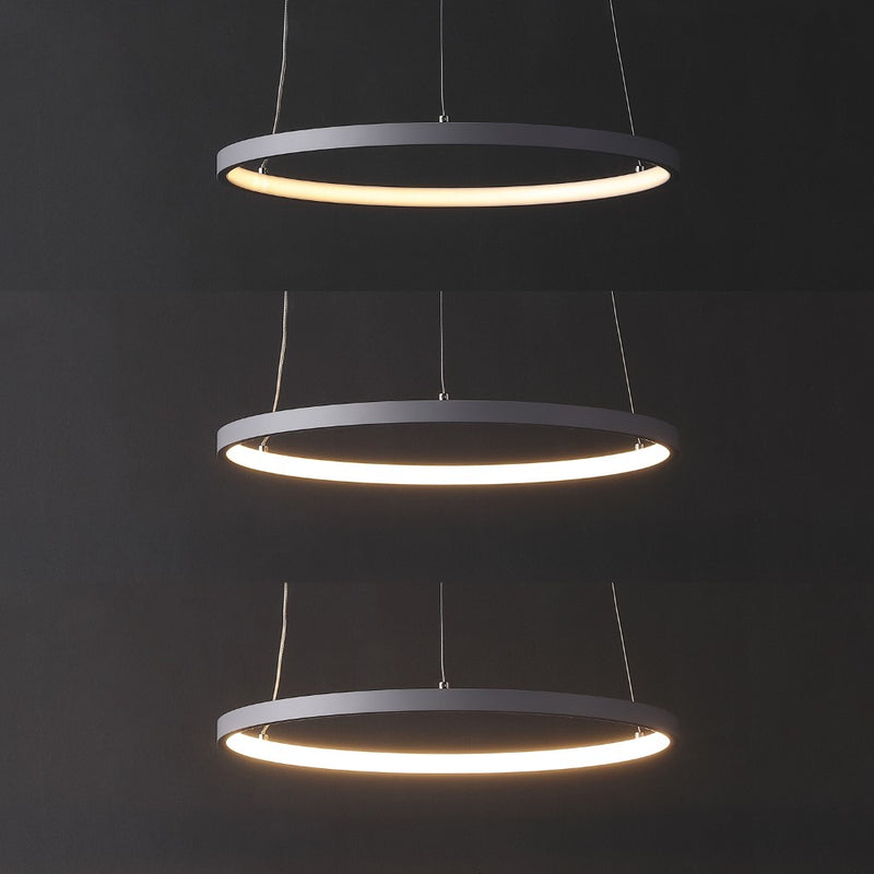Brice  Modern Contemporary Iron Integrated LED Pendant