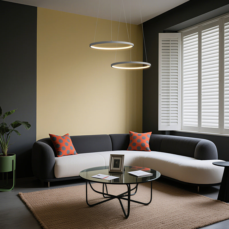 Brice  Modern Contemporary Iron Integrated LED Pendant