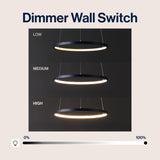 Brice  Modern Contemporary Iron Integrated LED Pendant
