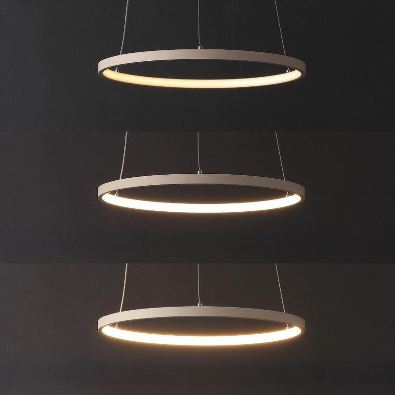 Brice  Modern Contemporary Iron Integrated LED Pendant