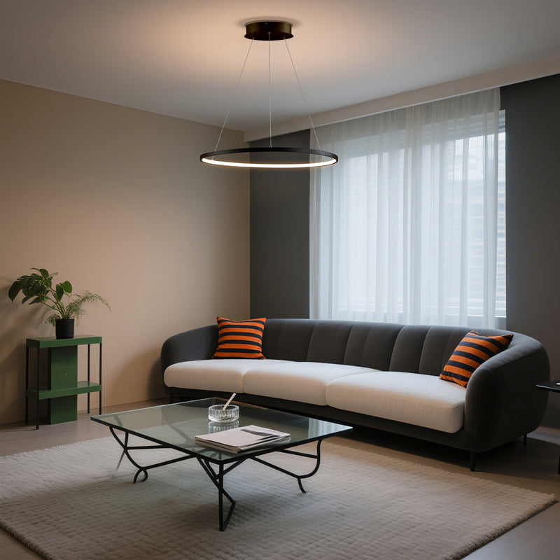 Brice  Modern Contemporary Iron Integrated LED Pendant