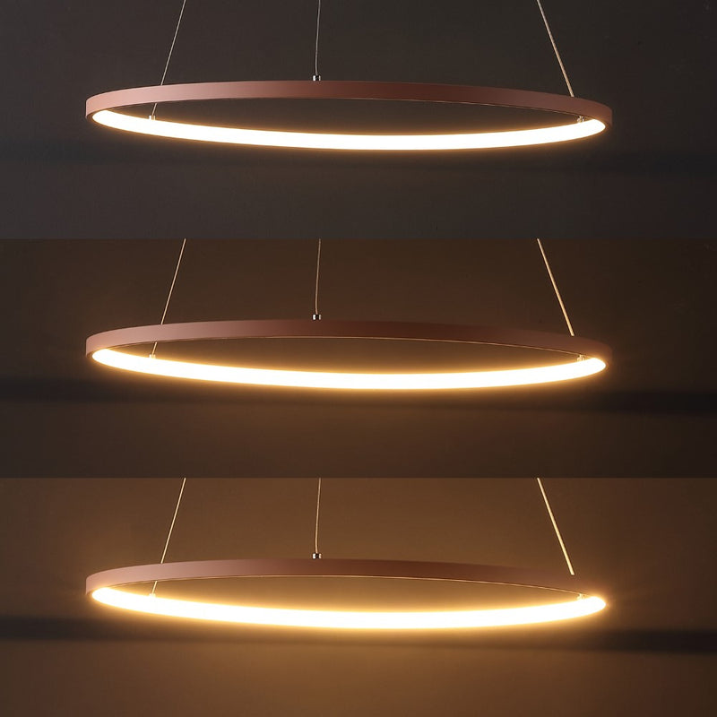 Brice  Modern Contemporary Iron Integrated LED Pendant