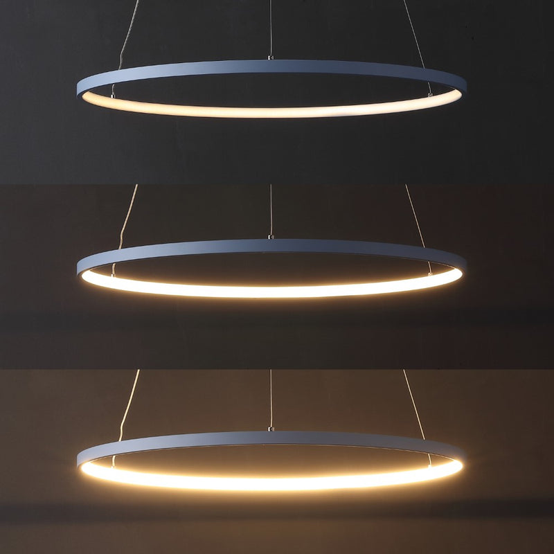 Brice  Modern Contemporary Iron Integrated LED Pendant