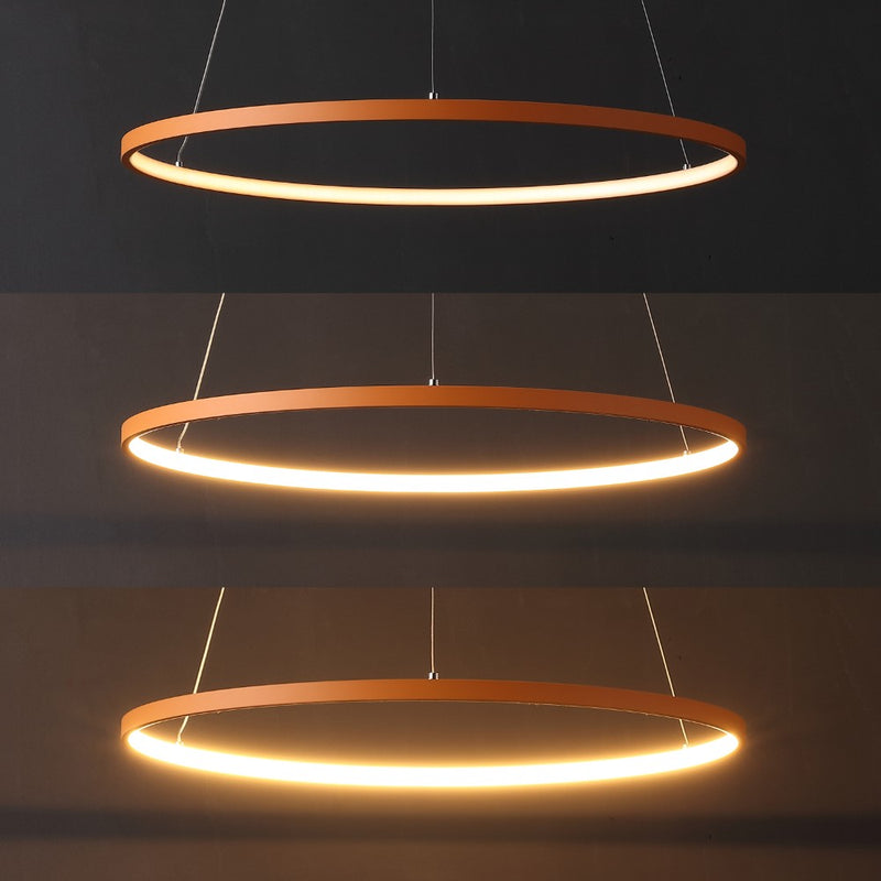 Brice  Modern Contemporary Iron Integrated LED Pendant