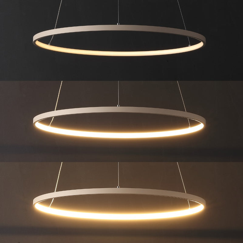Brice  Modern Contemporary Iron Integrated LED Pendant