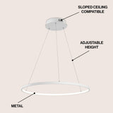 Brice  Modern Contemporary Iron Integrated LED Pendant