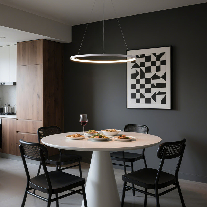 Brice  Modern Contemporary Iron Integrated LED Pendant