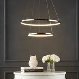 Brice  Modern Contemporary Iron Integrated LED Pendant