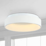 Ring 17.7" Integrated LED Flush Mount Ceiling Light - JONATHAN Y