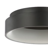 Ring 17.7" Integrated LED Flush Mount Ceiling Light - JONATHAN Y