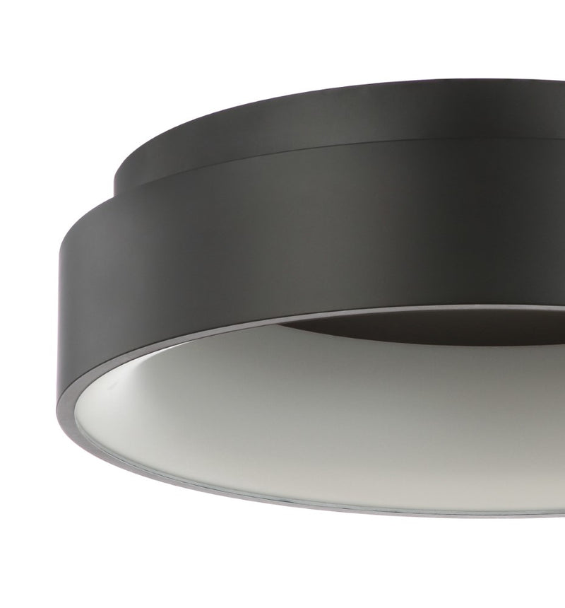 Ring 17.7" Integrated LED Flush Mount Ceiling Light - JONATHAN Y