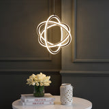 Orbit 16.5" Adjustable Integrated LED Metal Pendant - JONATHAN Y