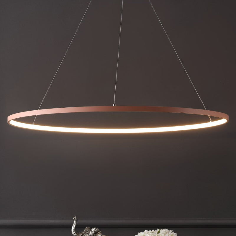 Brice  Modern Contemporary Iron Integrated LED Pendant