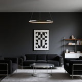 Brice  Modern Contemporary Iron Integrated LED Pendant