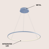 Brice  Modern Contemporary Iron Integrated LED Pendant
