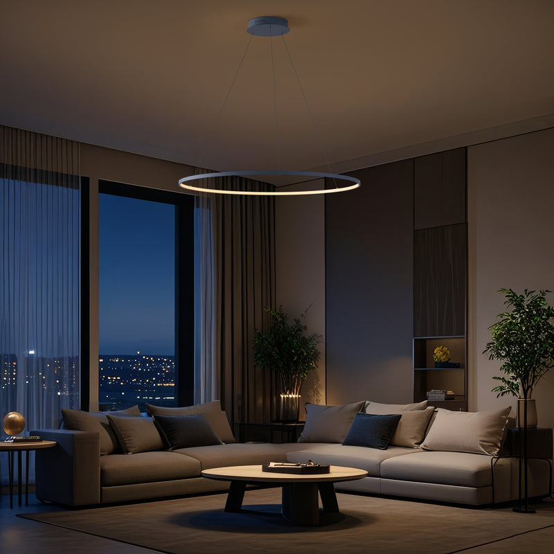 Brice  Modern Contemporary Iron Integrated LED Pendant