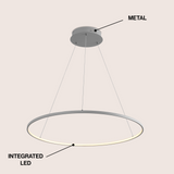 Brice  Modern Contemporary Iron Integrated LED Pendant