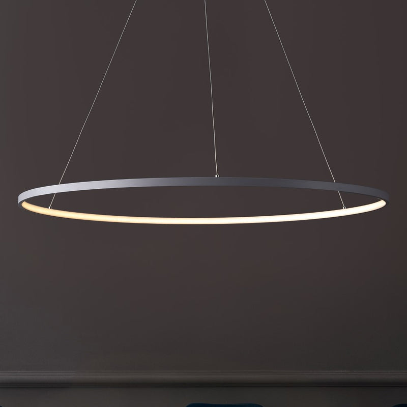 Brice  Modern Contemporary Iron Integrated LED Pendant