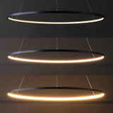 Brice  Modern Contemporary Iron Integrated LED Pendant