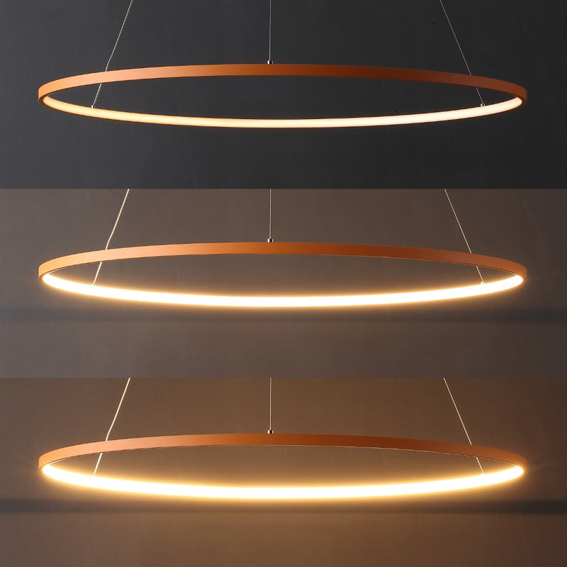 Brice  Modern Contemporary Iron Integrated LED Pendant