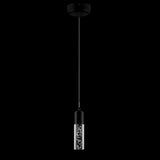 Bolha 4.75" Bubble Acrylic/Iron Modern Minimalist Integrated LED Pendant - JONATHAN Y